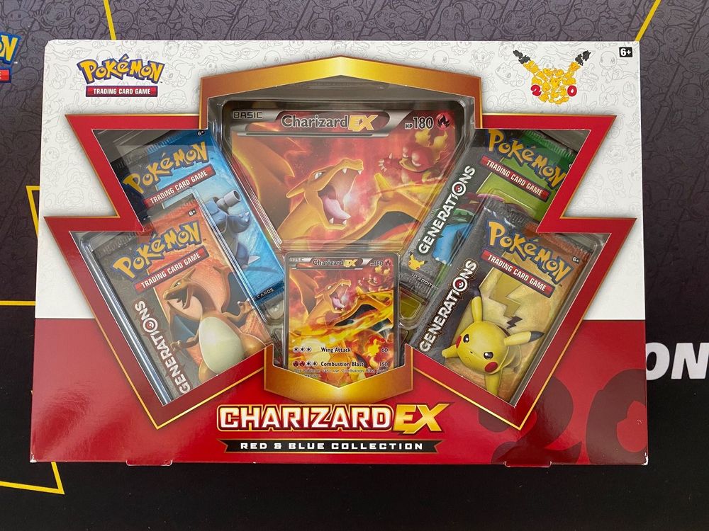 Pokemon Generations 20th Charizard EX Box (Neu und originalverpackt) in ...