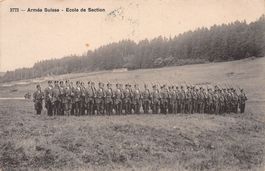 Armée Suisse, École de Section, INFANTERIE 1. DIV.
