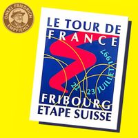 Aufkleber Tour de France 1997 –  „Étape Fribourg“, Original