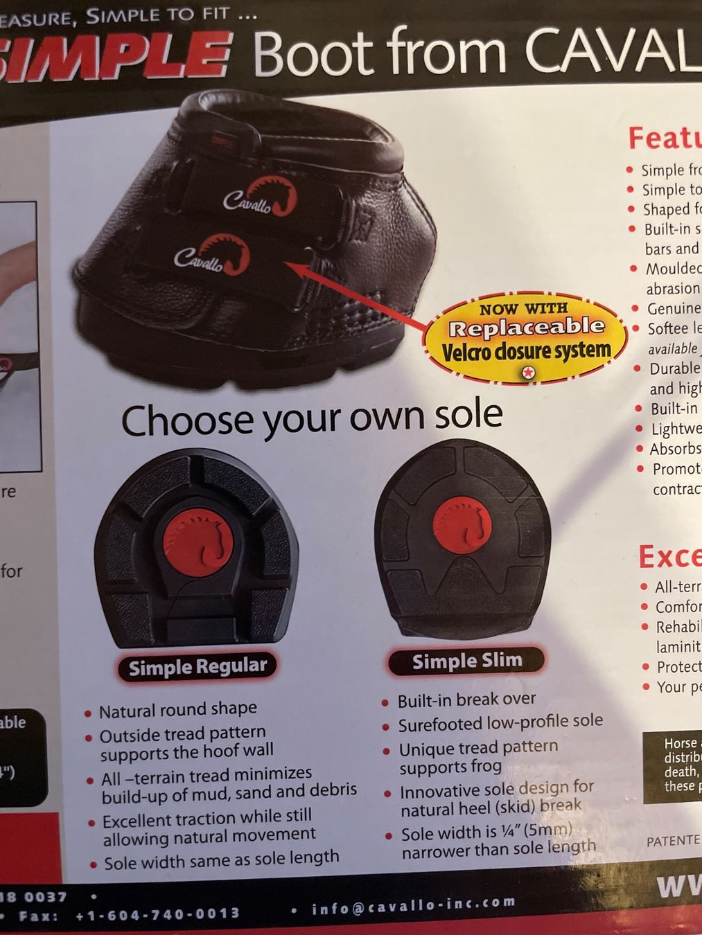 Scarpe per cavalli: Cavallo simple Boot – Nuovo e nell'imballaggio originale da Huttwil venduto da mir_ghn5 5