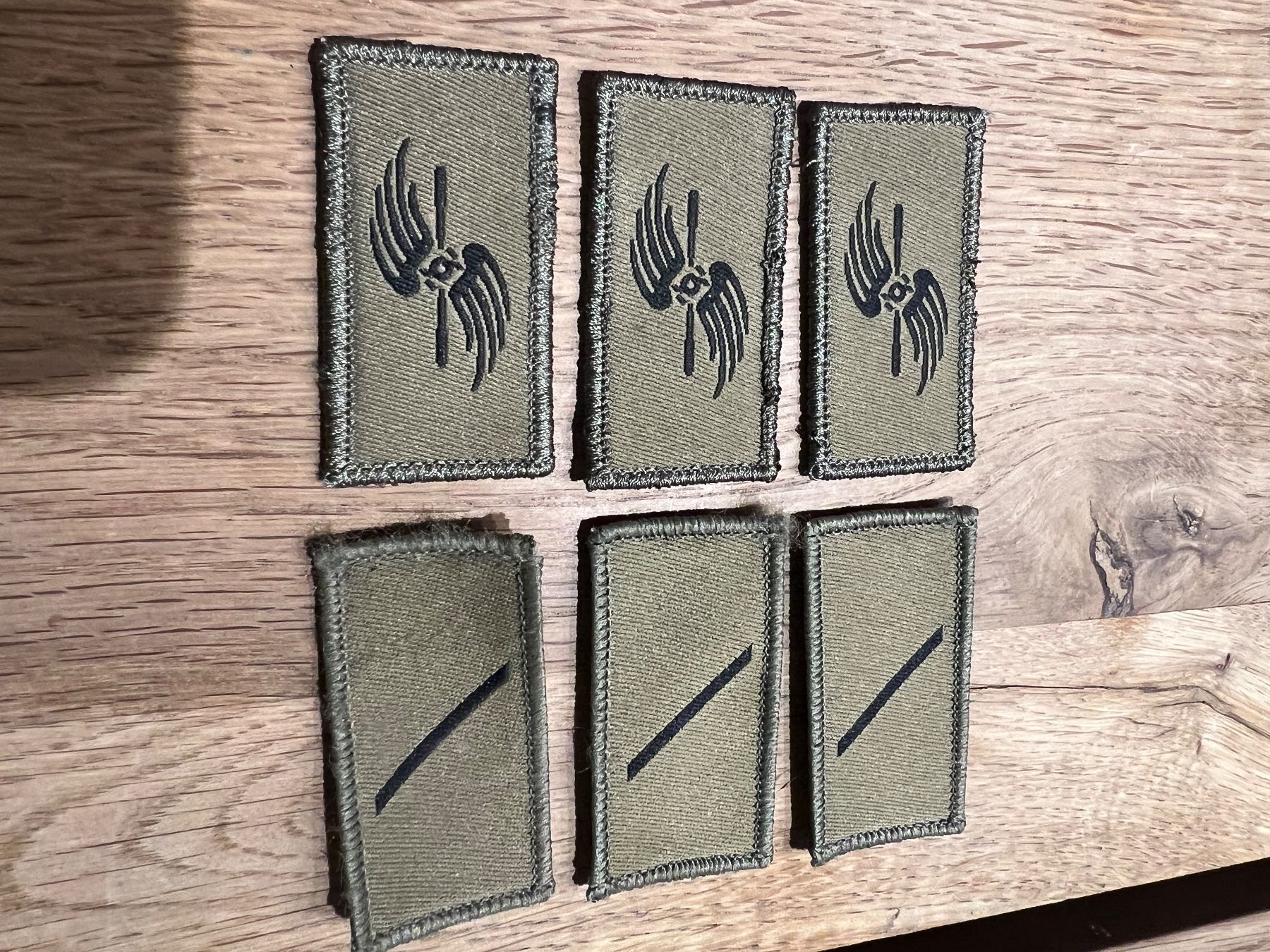 Schweizer Armee Plaketten & Abzeichen: 6 Abzeichen / Badges Schweizer Armee (KoA) – Gebraucht aus Hermetschwil-Staffeln von militaria-schweiz