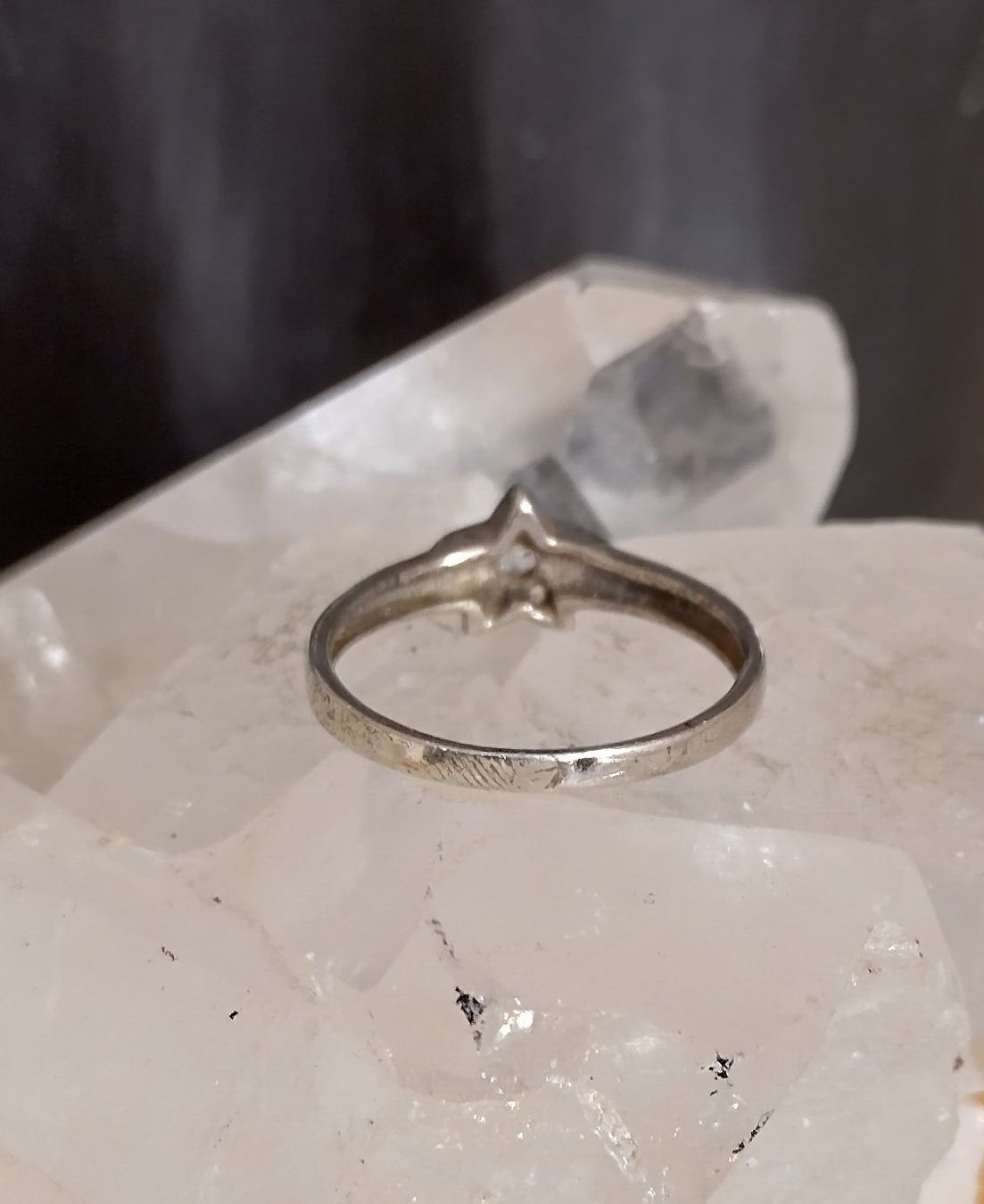Anelli: RING SILBER 925 - STERN UND ZIRKONIA – Usato da Romanshorn venduto da Glitzer-Paradies 1