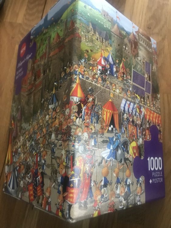 Alu Puzzlerahmen Donald für 300 bis 3.000 Teile mit Antireflex-Acrylglas