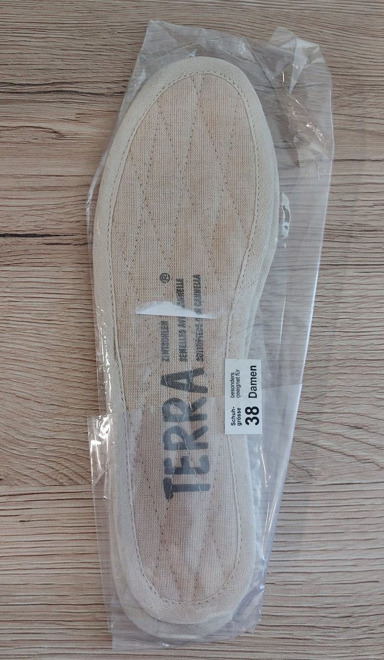 Pedicure: Terra Zimtsohlen Gr. 38 – Nuovo e nell'imballaggio originale da Visp venduto da samy_firefly
