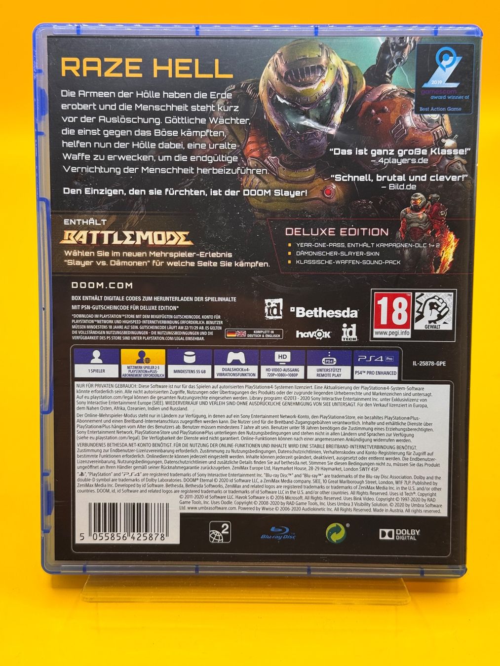 Sony Giochi: DOOM Eternal - PS4 – Usato da Oberwil b. Zug venduto da silver2024 1