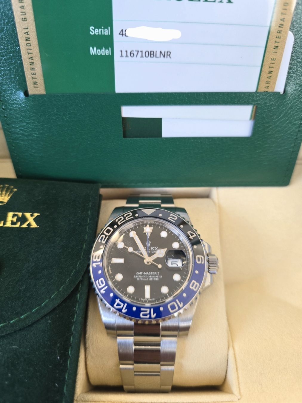 Rolex Orologi: Rolex GMT-Master 2 Batman – Usato da Zizers venduto da Ritsch-Motors 1