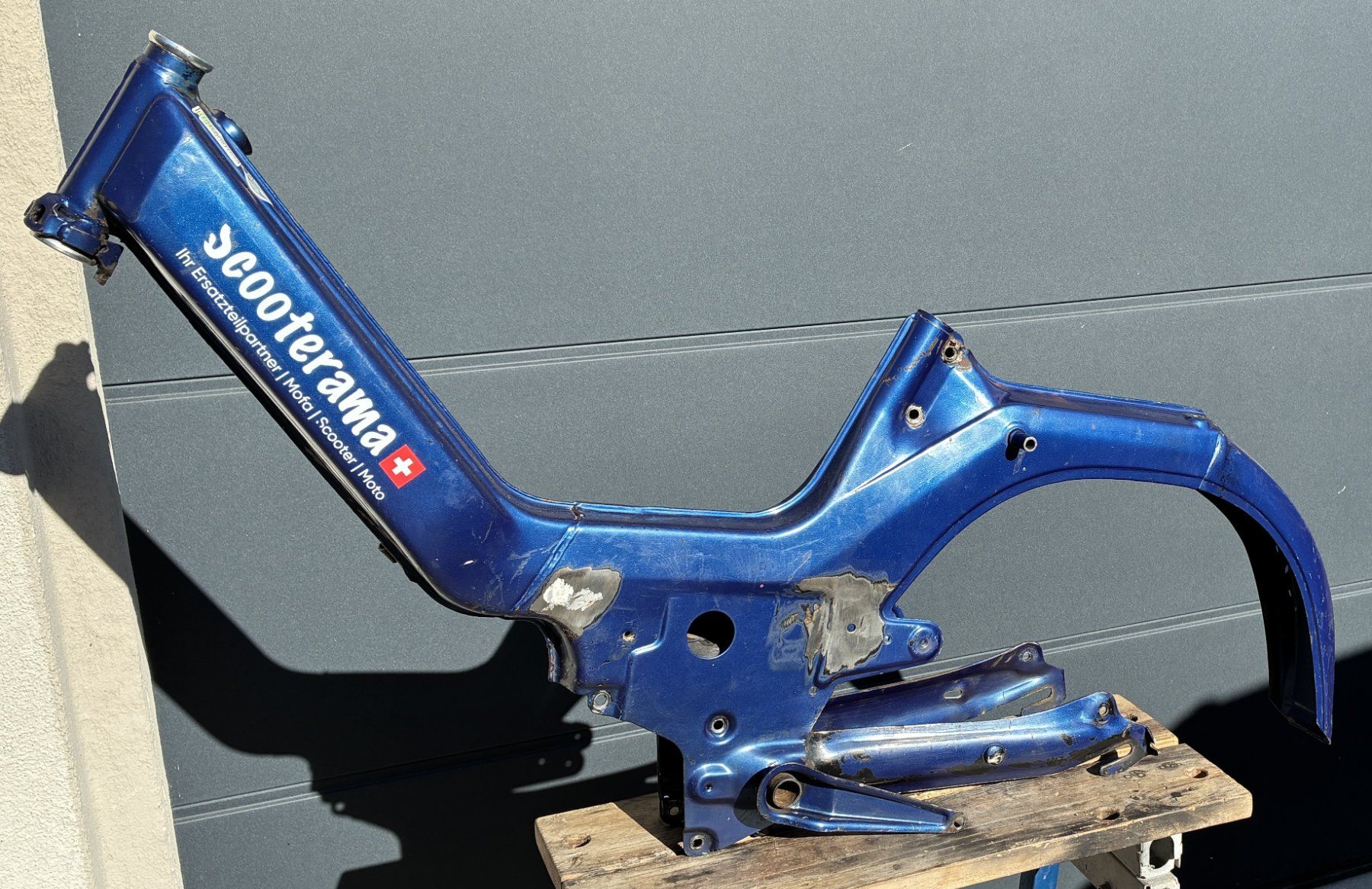 Puch Mofa-Ersatzteile: Puch Maxi S Rahmen – Gebraucht aus Rebstein von 7772082