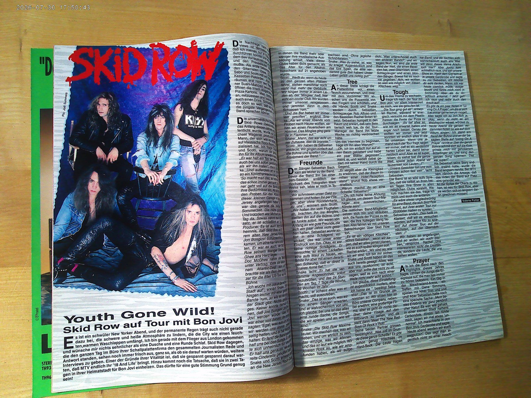 Riviste & Magazine: METAL HAMMER 17/89 - BLACK SABBATH Sodom MSG Testament – Usato da Zofingen venduto da mooni89 8