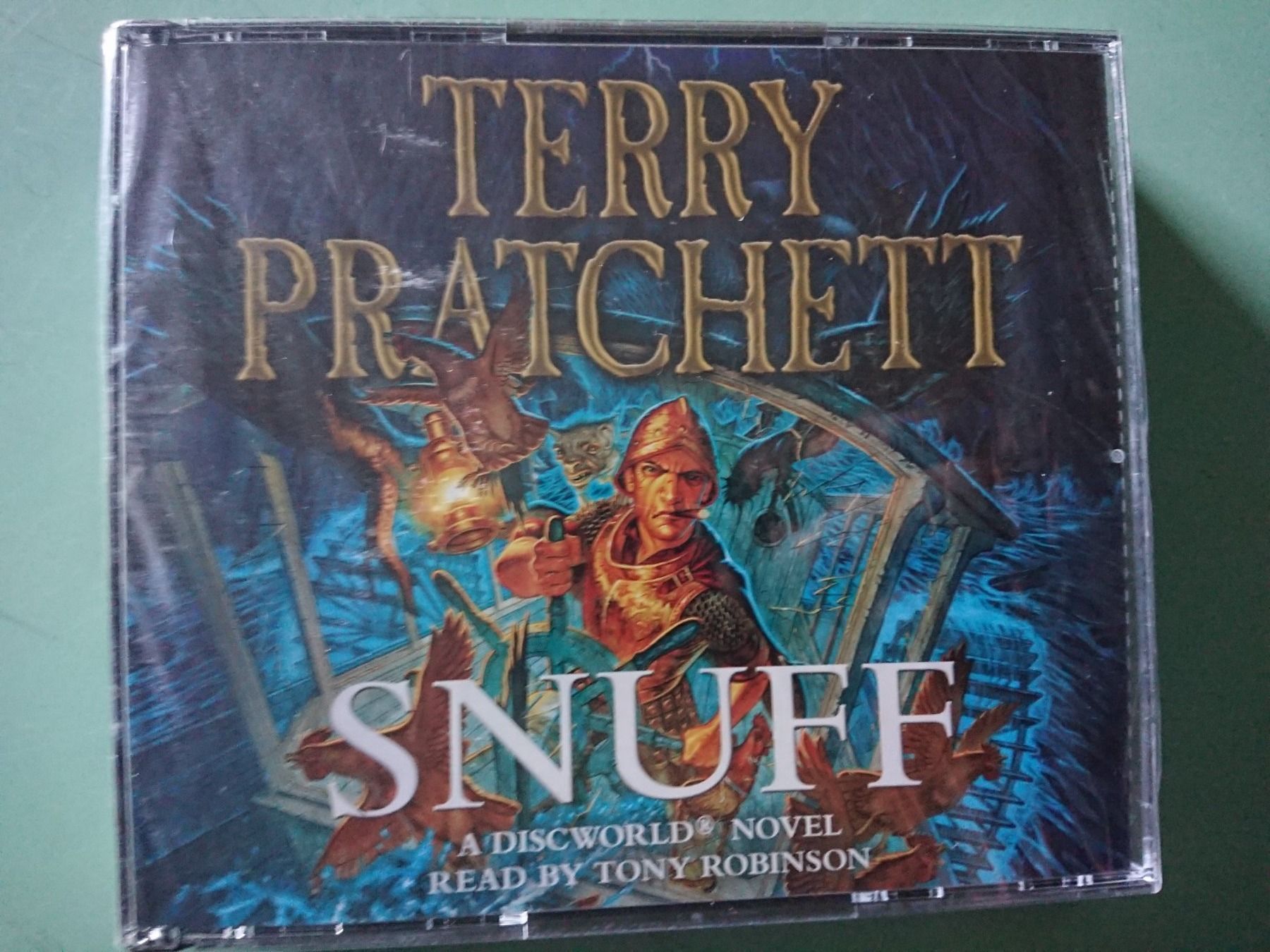 Livres audio: Terry Pratchett — Snuff — Discworld novel Audiobook – Neuf avec emballage d'origine à Farvagny-le-Grand par LaCaverne
