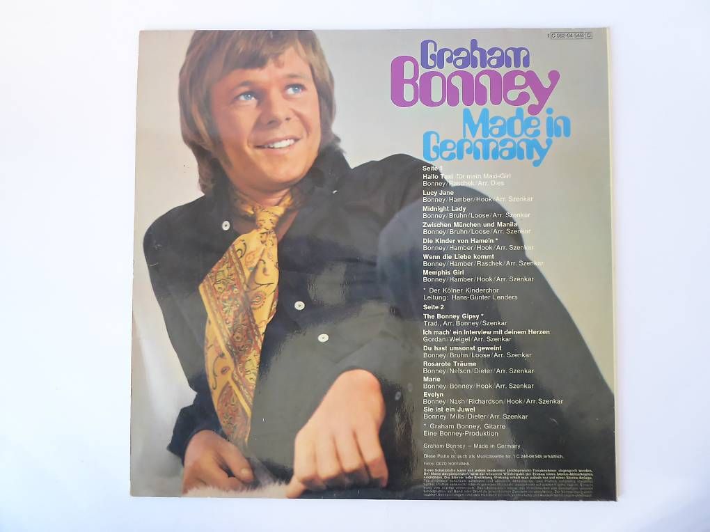 Dischi in vinile: LP Graham Bonney, columbia – Usato da Turbenthal venduto da Nautop 1