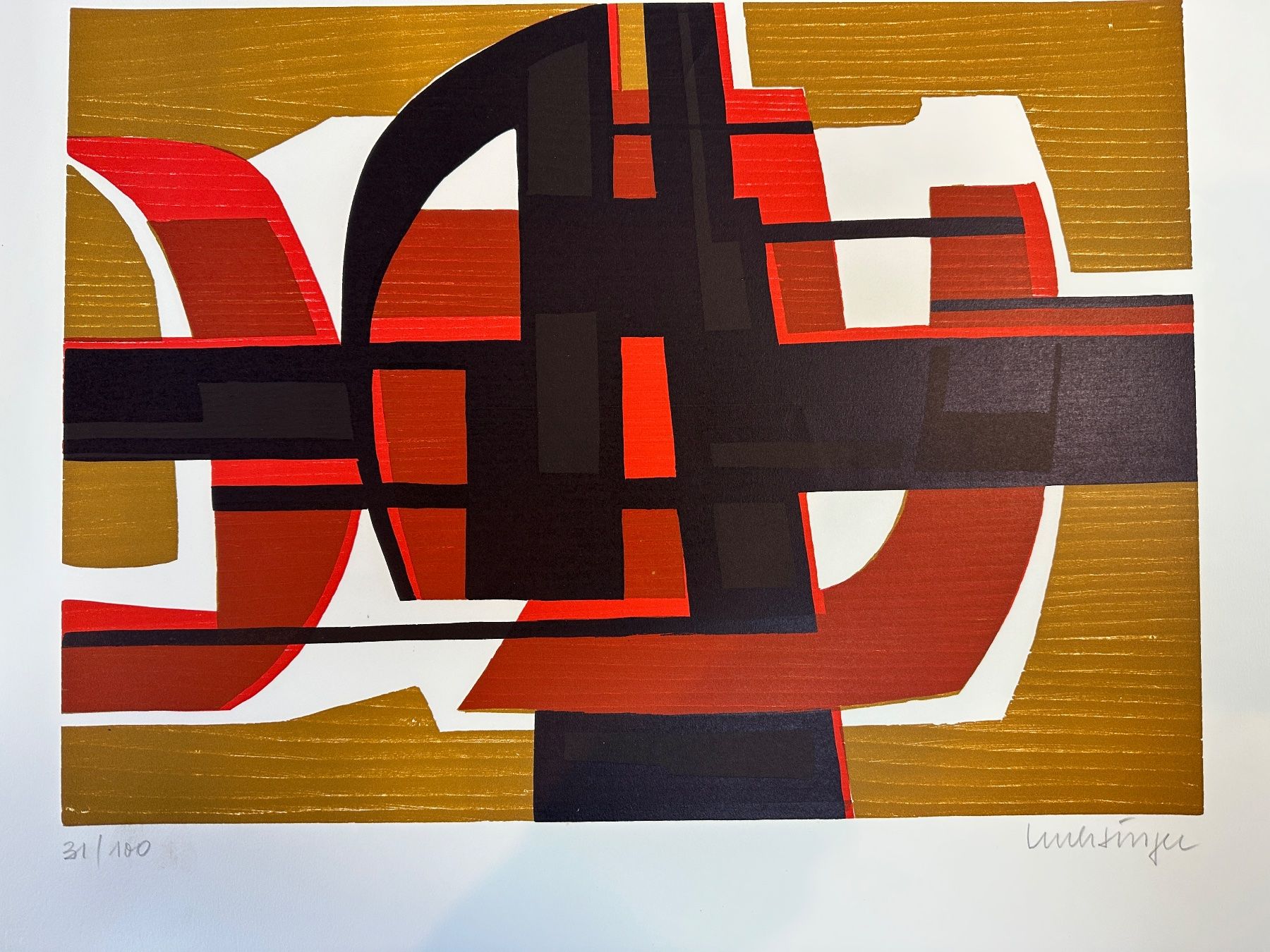 Grafiken & Lithographien: Lithografie Ernst Luchsinger Signiert – Gebraucht aus arlesheim von Art.en1 1