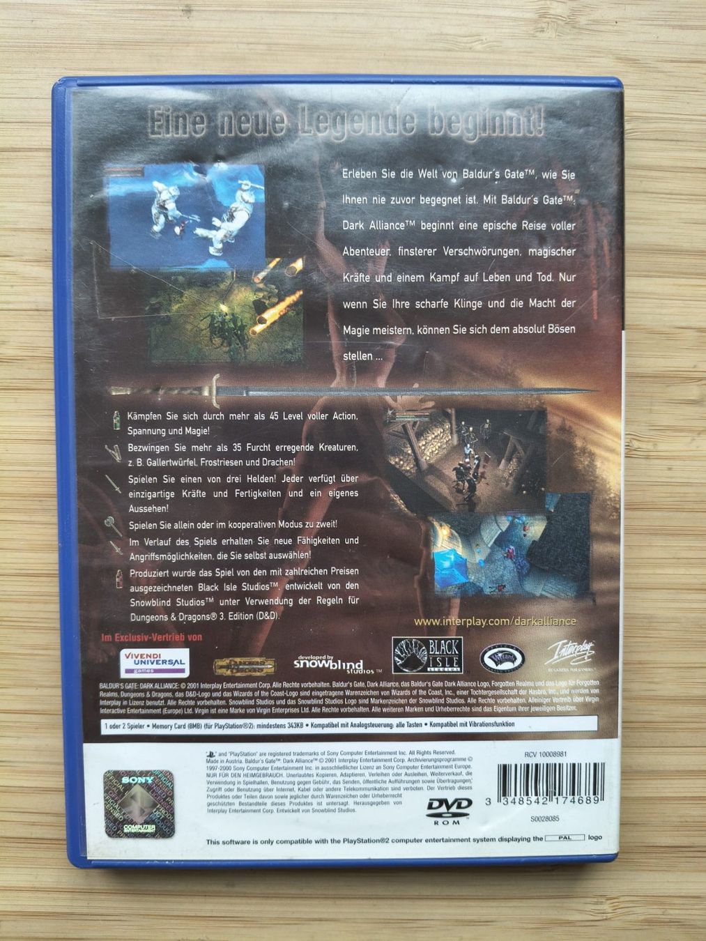 Giochi: Baldur's Gate: Dark Alliance (PS 2) – Usato da Riedholz venduto da ste_96cd 1