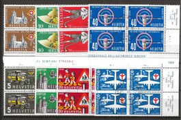 1955/56 : Serien Werbemarken im VB - Ersttag