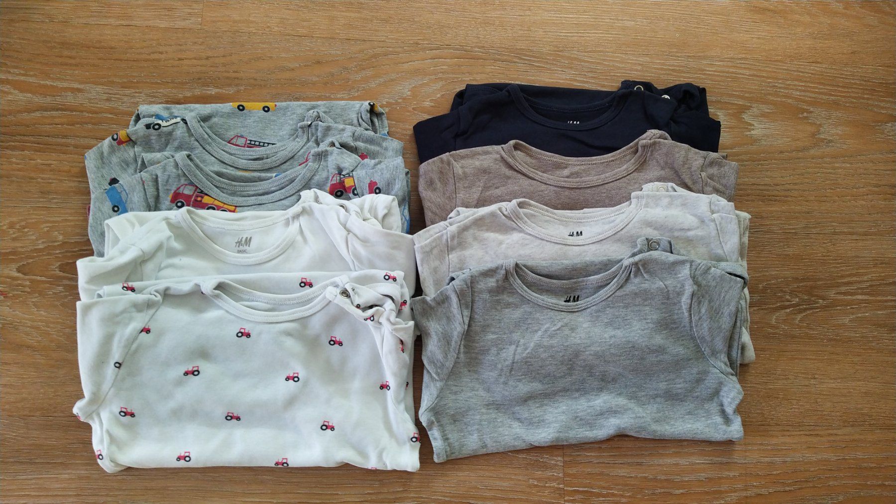 H&M Unterwäsche: Langarm Bodys gr. 104 – Gebraucht aus Kappel SO von teiger83