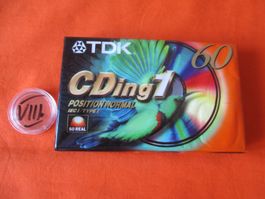 TDK Musikkassette leer
