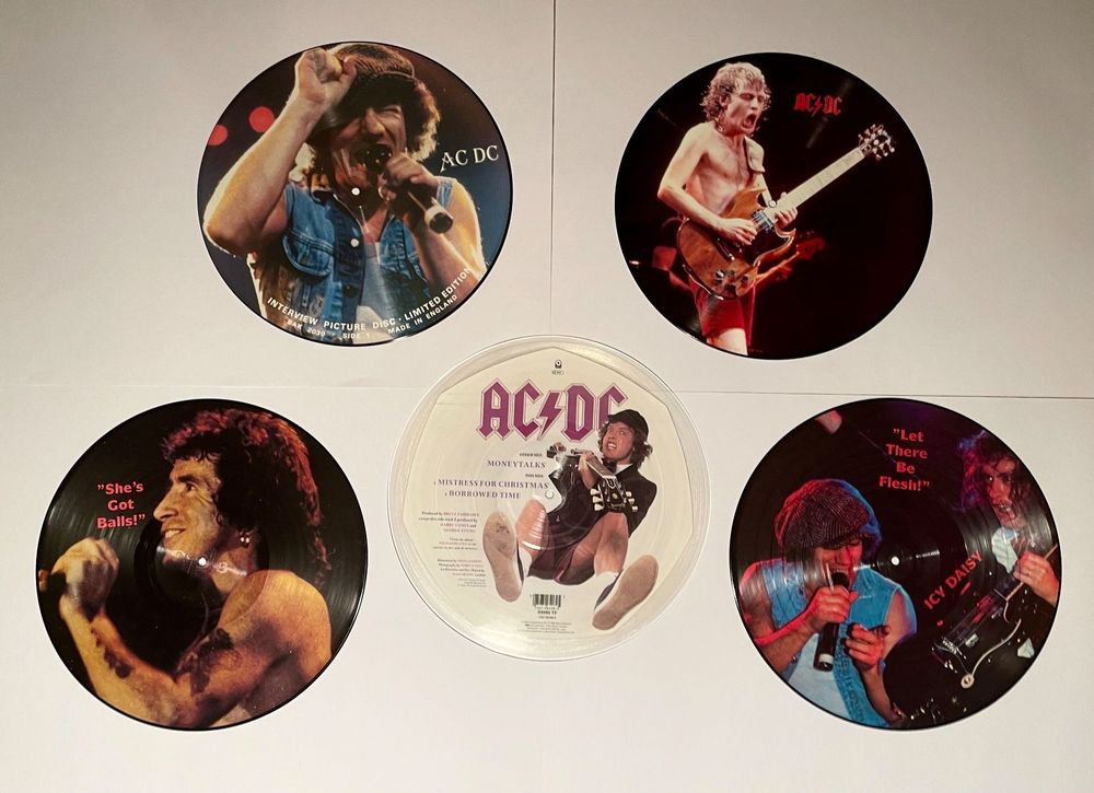 AC/DC - Picture Vinyls - LIMITED EDITIONS | Kaufen auf Ricardo