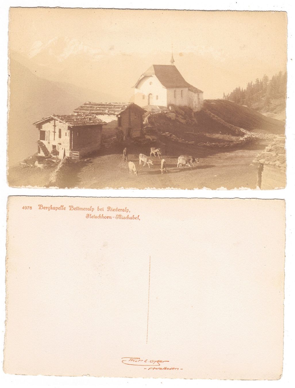 Cartes postales: Bettmeralp – D'occasion à La Tour-de-Peilz par amjust