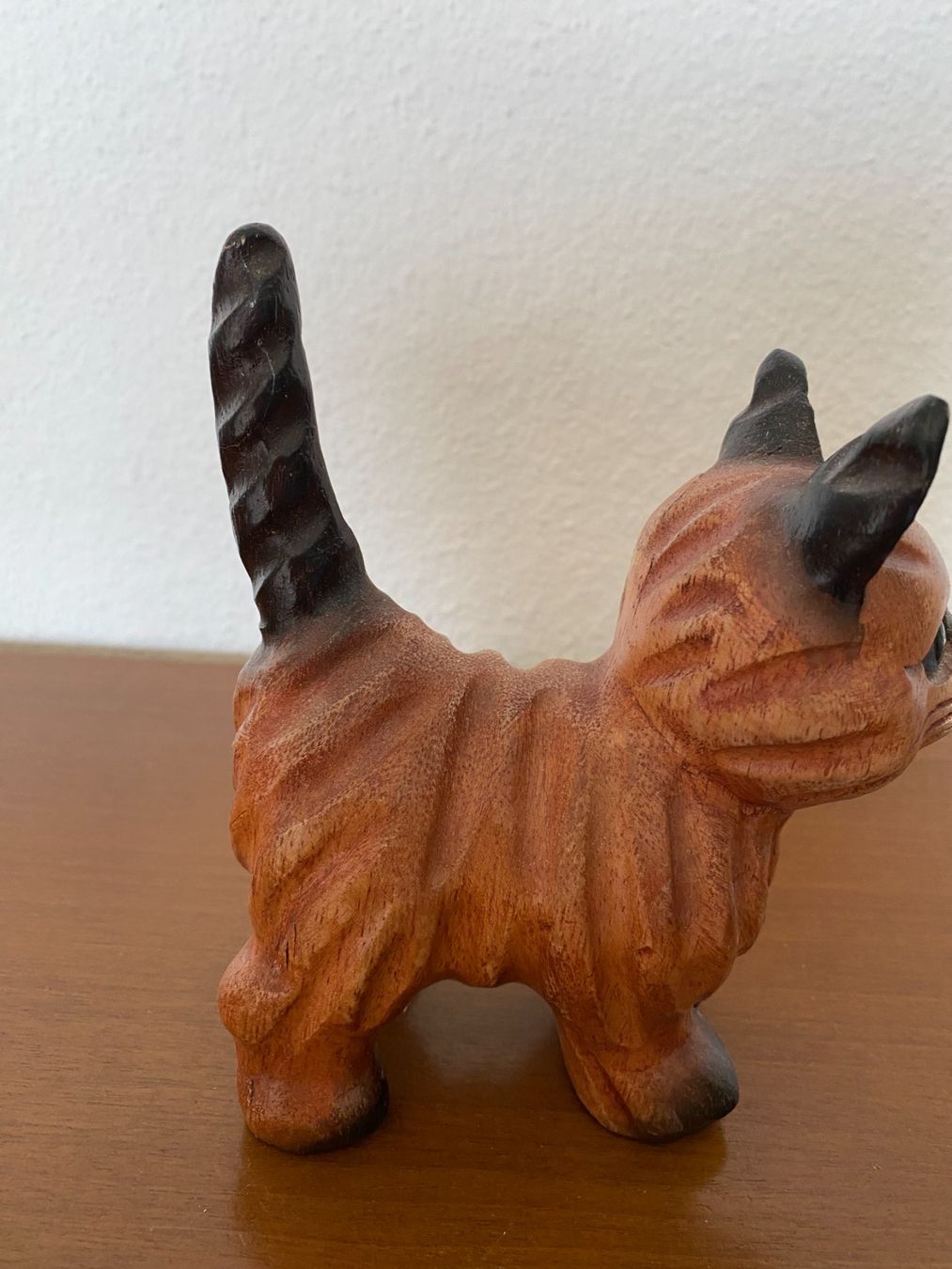 Statuette: Katze aus Holz – Usato da Schlieren venduto da Trudyschoe 3