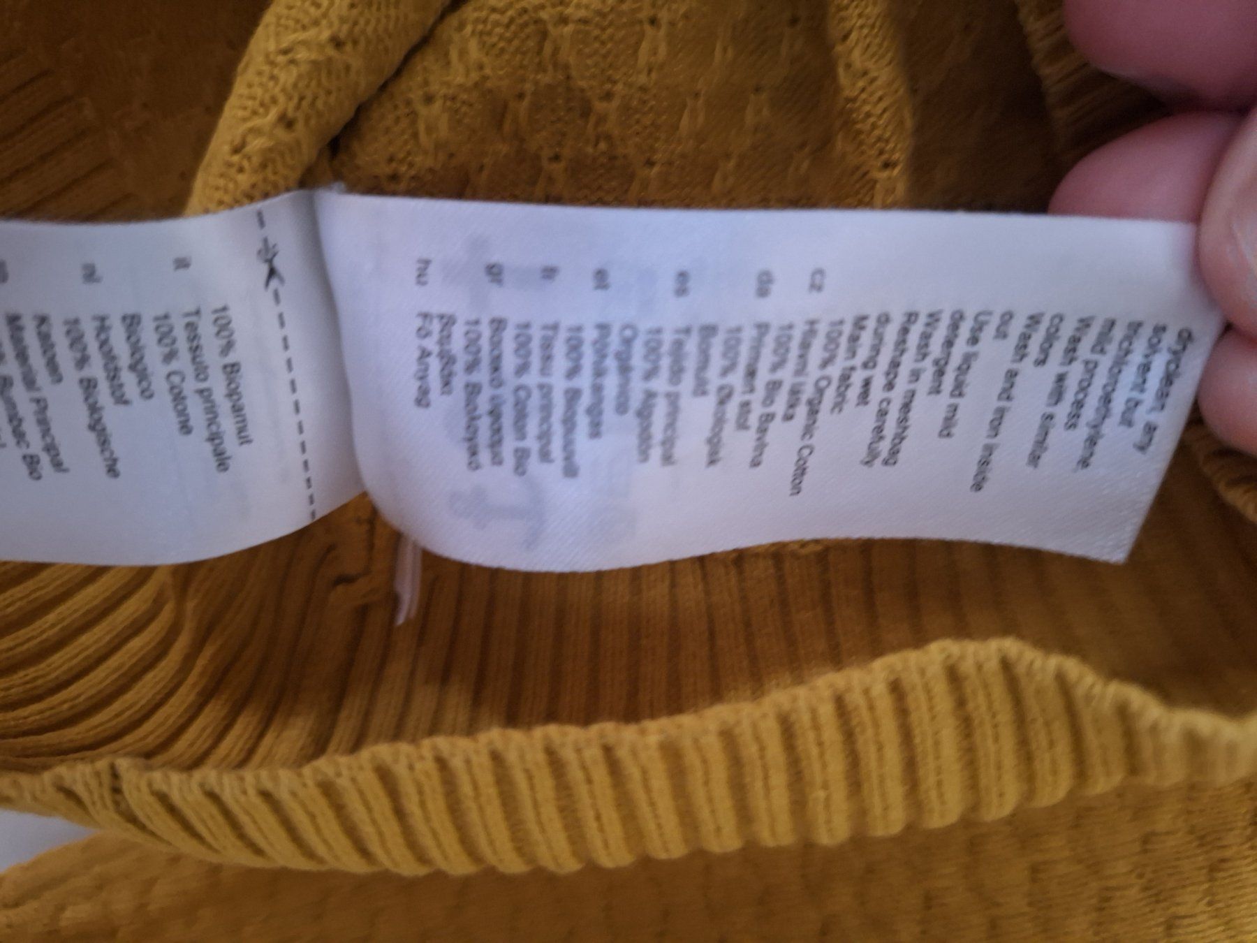 Blutsgeschwister Maglioni & Felpe: Blutsgeschwister pullover M senfgelb – Usato da Bern venduto da lenelowic 4