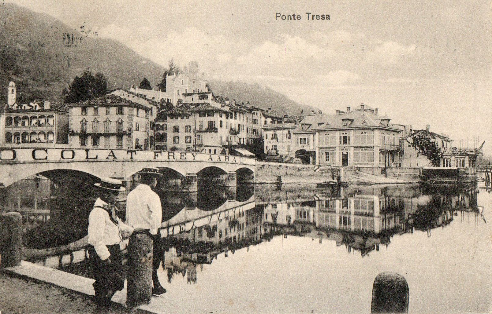 Cartes postales: Ponte Tresa – D'occasion à Melano par pisonsdro