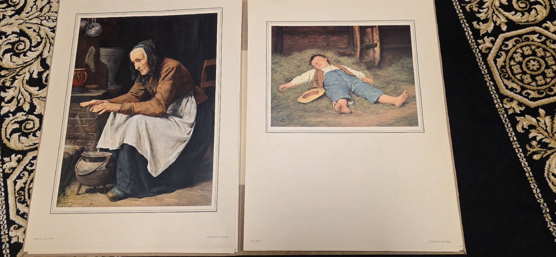 Poster & Bilder: Albert Anker Kunstmappe von 1946 – Gebraucht aus Kaufdorf von Nati-Nati 3