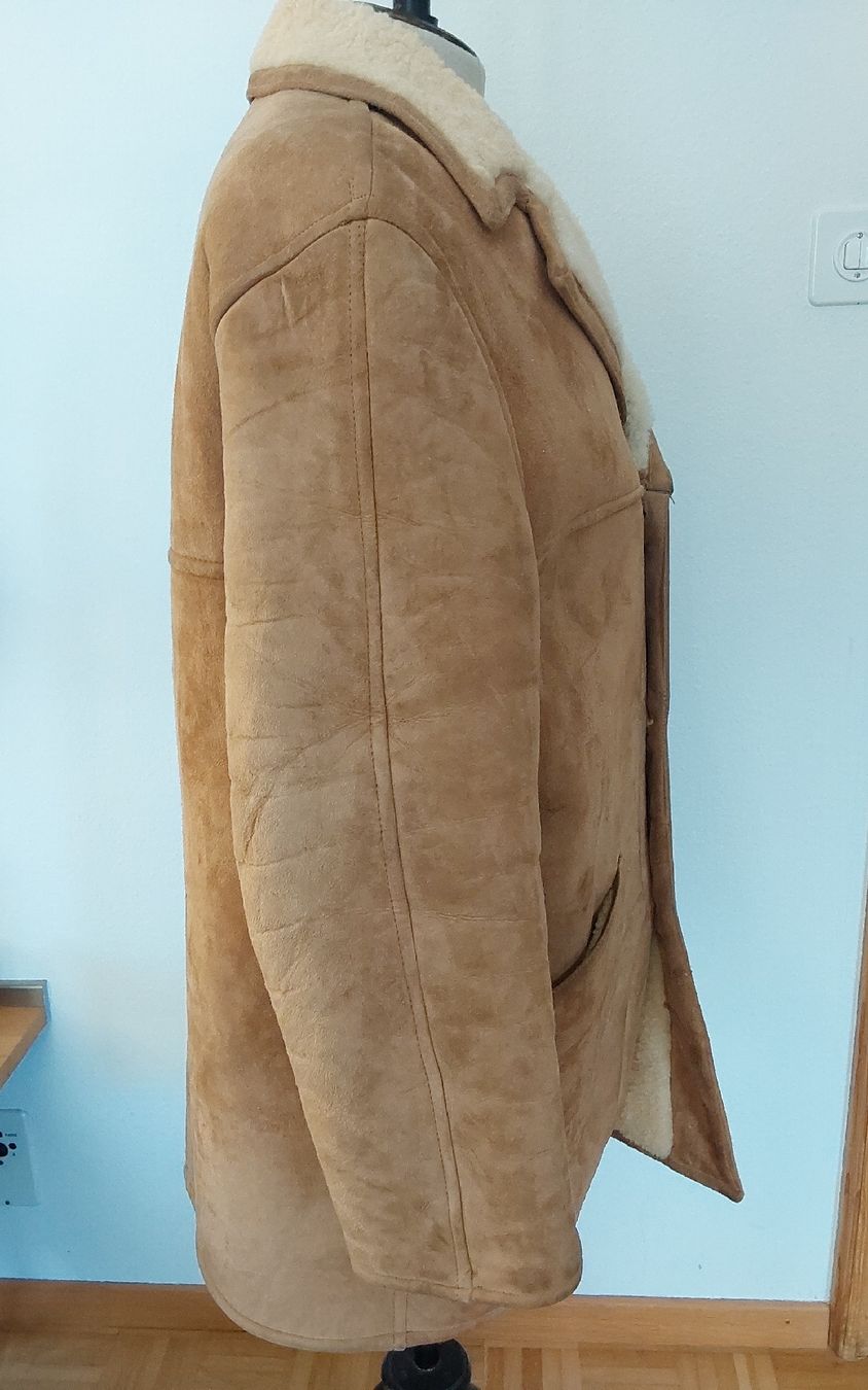 Cappotti: Echter Lammfellmantel Herren M Vintage – Usato da Köniz venduto da scopello12 4