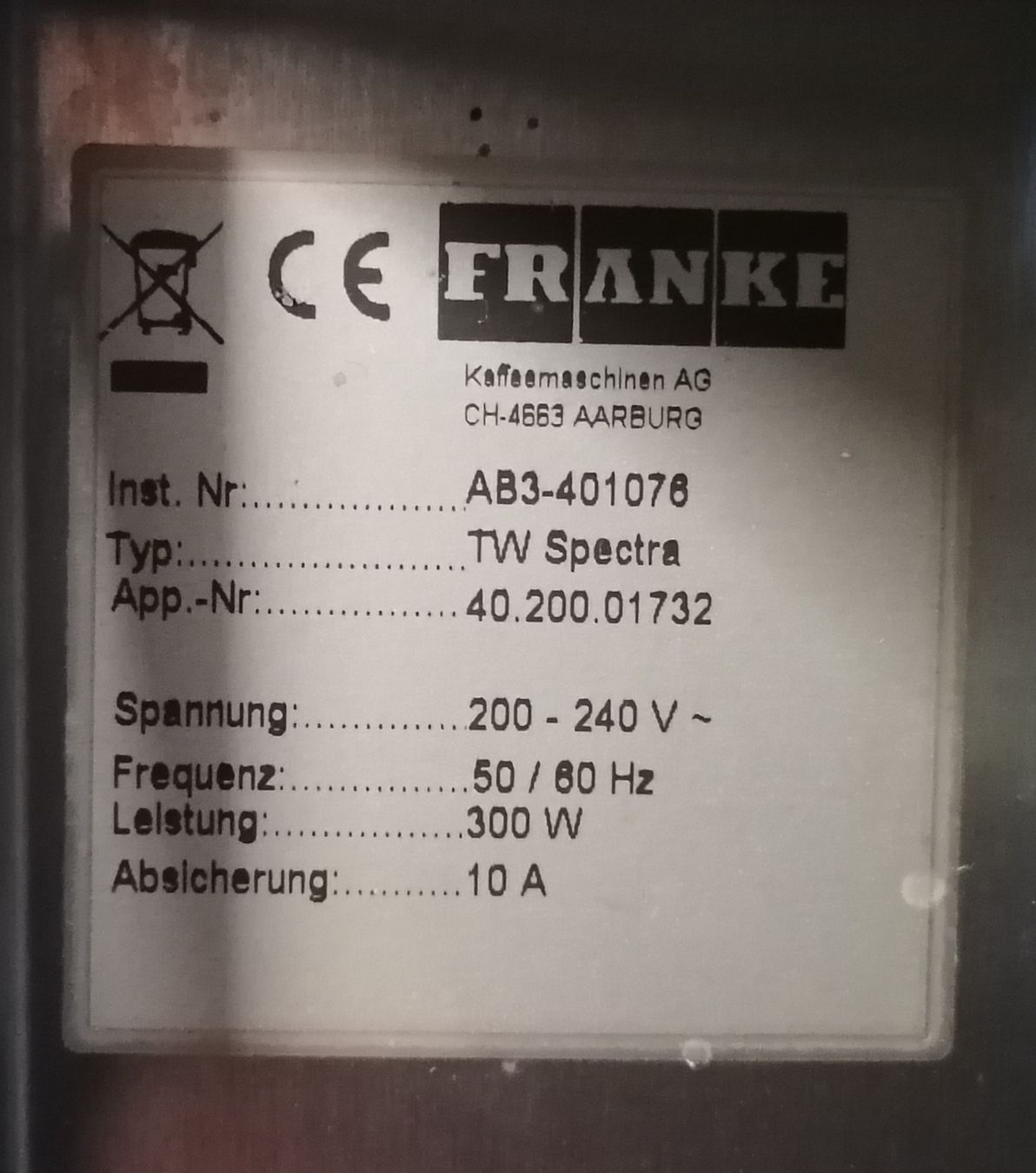 Franke Kaffeemaschinen & Espressomaschinen: Tassenwärmer franke – Gebraucht aus Schwarzenegg von musi09 4