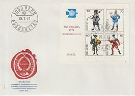1974 Internaba Basel, FDC
