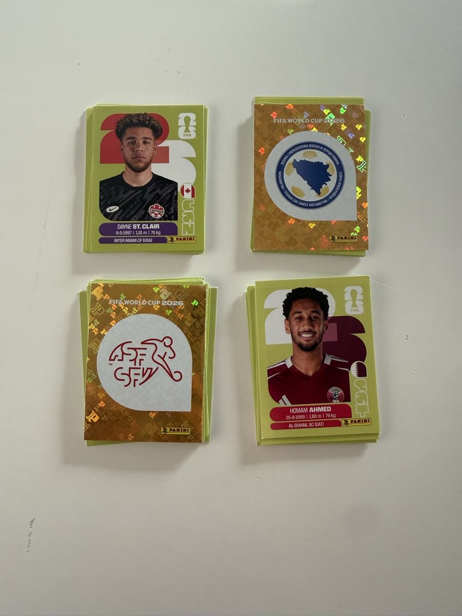 Panini Carte collezionabili: Gruppe B, keine Doppelte – Nuovo (secondo la descrizione) da Bischofszell venduto da fab_vzv8