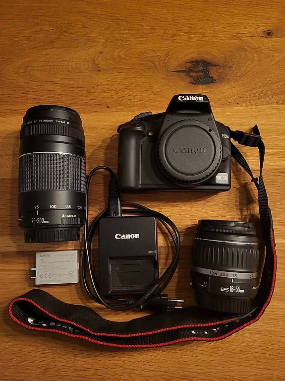Fotocamera: Canon EOS 1000D Set mit passender Tasche – Usato da Allschwil venduto da Stefanie.N