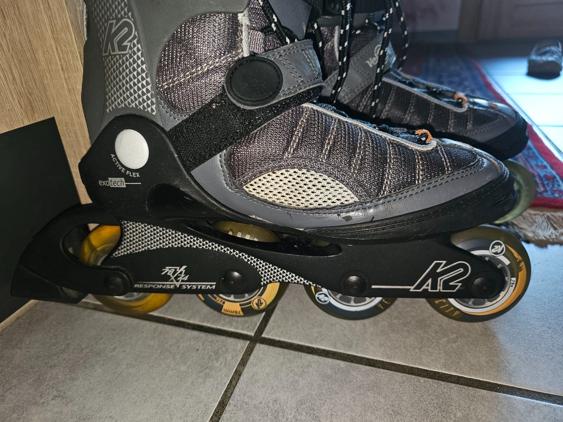 K2 Pattini in linea & Pattini a rotelle: K2 Velocity Inline Skates, Top Zustand, Grösse 39.5 – Usato da Röthenbach im Emmental venduto da Isa81 5