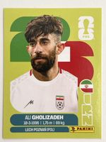 Panini WM 2026 Sticker Ali Gholizadeh Iran