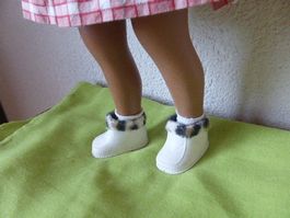 Puppenschuhe Gummistiefel für Sasha Puppe