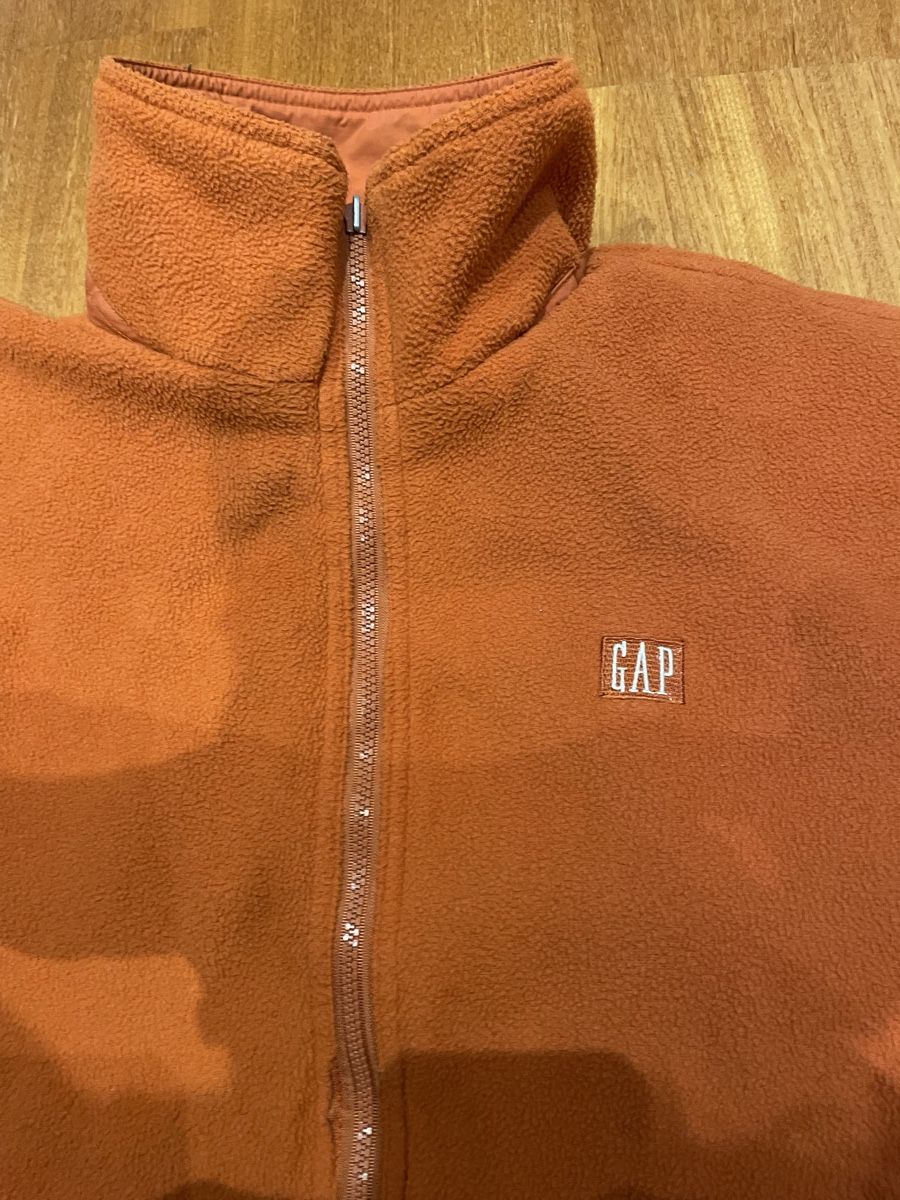 Gap Giacche: GAP Wendbare Jacke mit Kapuze, Rostrot, Grösse L  – Usato da Wädenswil venduto da VintageSalesCH 3