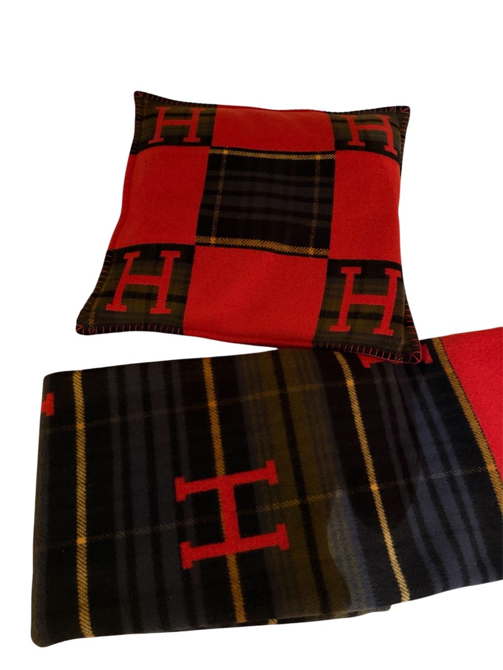 Hermès Coperte: Hermes Avalon & coussin – Usato da Gstaad venduto da nof_jvx6 2