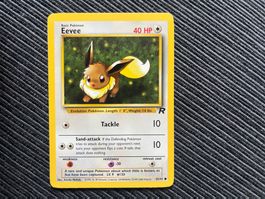 Pokemon Eevee Non Holo Team Rocket near Mint