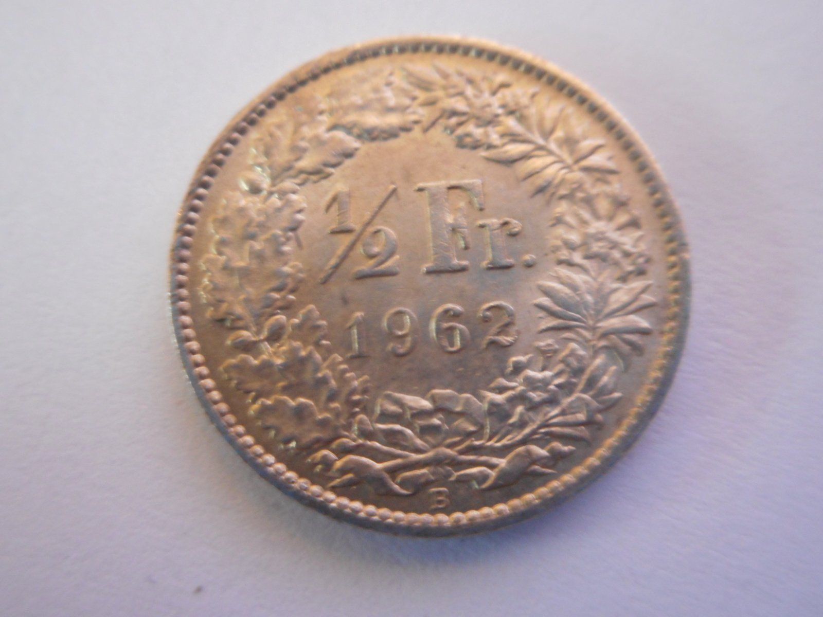 Alle Münzen: 50 Rp. 1962 silber – Gebraucht aus Kriegstetten von pizlad2010 1