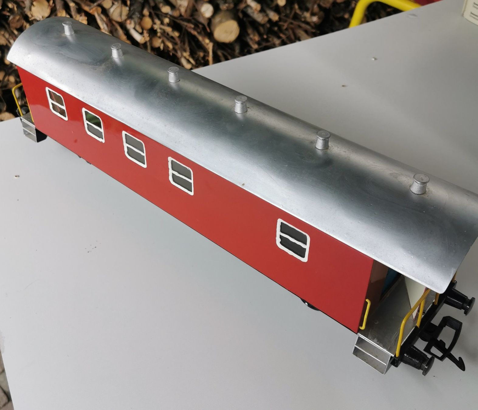 Modellini di ferrovie: Grosser LGB Wagen – Usato da Waltenschwil venduto da Nitsud