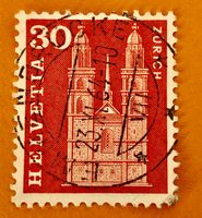 Nr.360 Grossmünster Zürich Postgeschichtliche Motive 