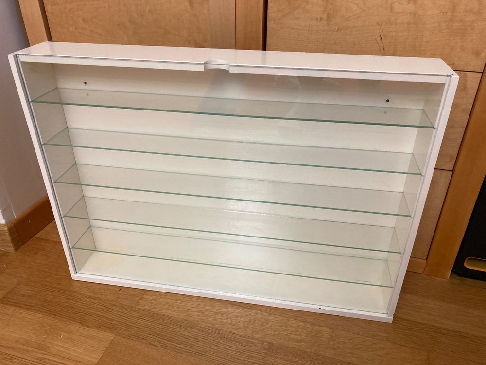 Setzkasten weiss mit Glas Kaufen auf Ricardo