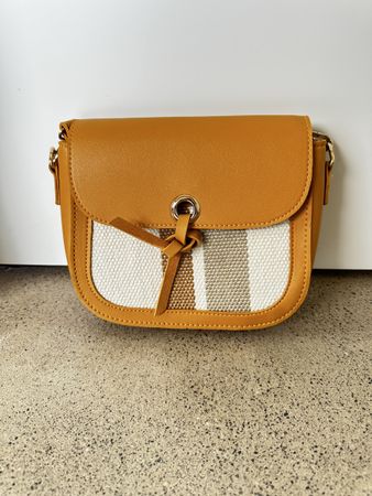 Elegante Damen Umhängetasche in Senfgelb - Top Zustand!