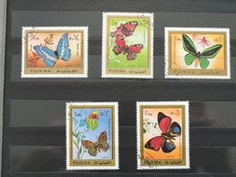 Fujeira 1971 Schmetterling gest.  (4375)
