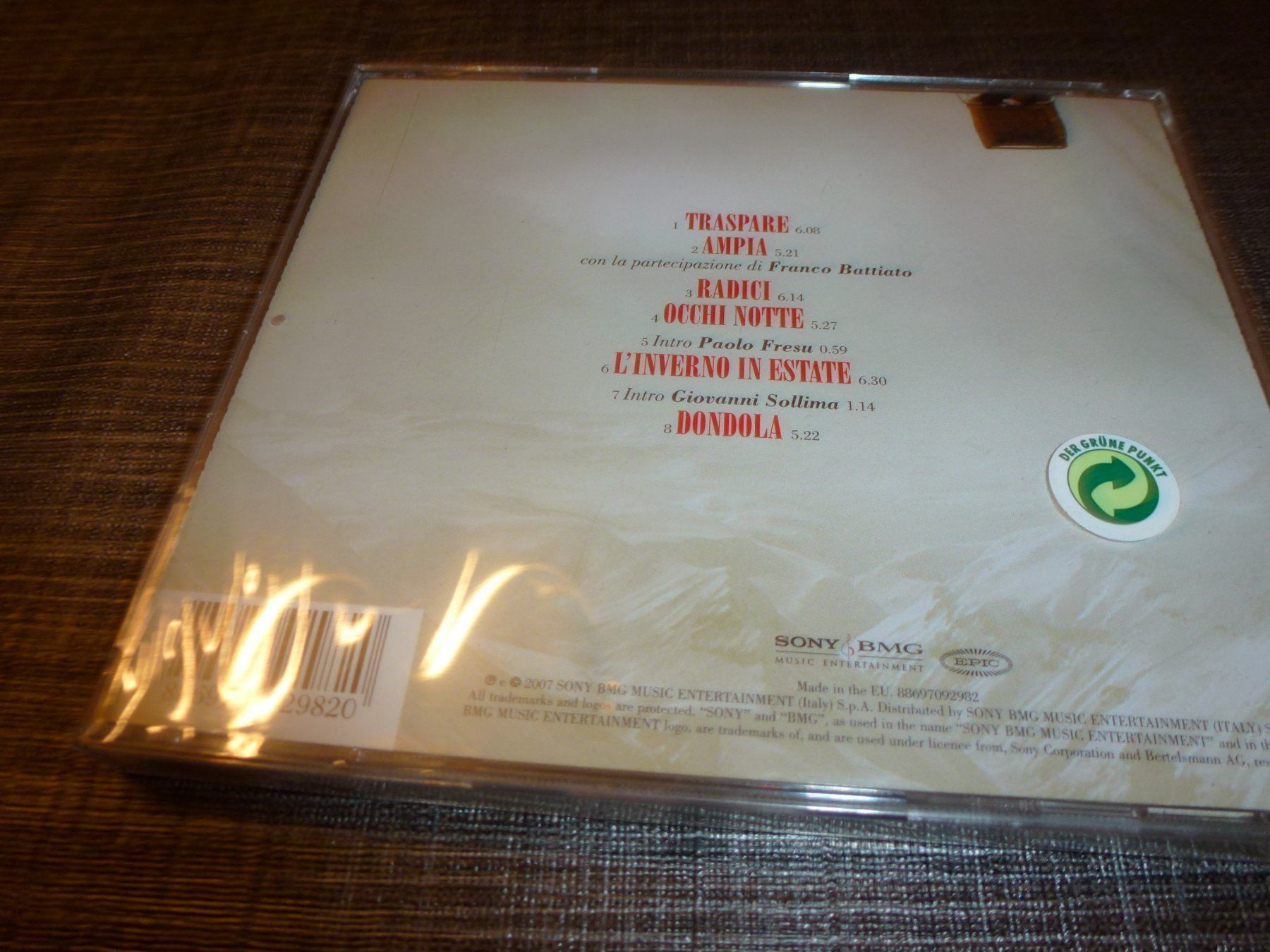 CD: Ivan Segreto - Ampia CD NEUWARE – Nuovo e nell'imballaggio originale da Olten venduto da Disc-Ausverkauf 1