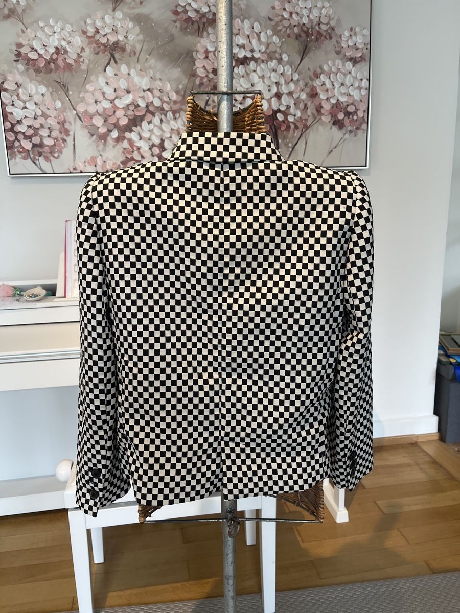 Giacche: Schicker Blazer, Schachbrettmuster, S – Usato da Solothurn venduto da Bobesch08 3