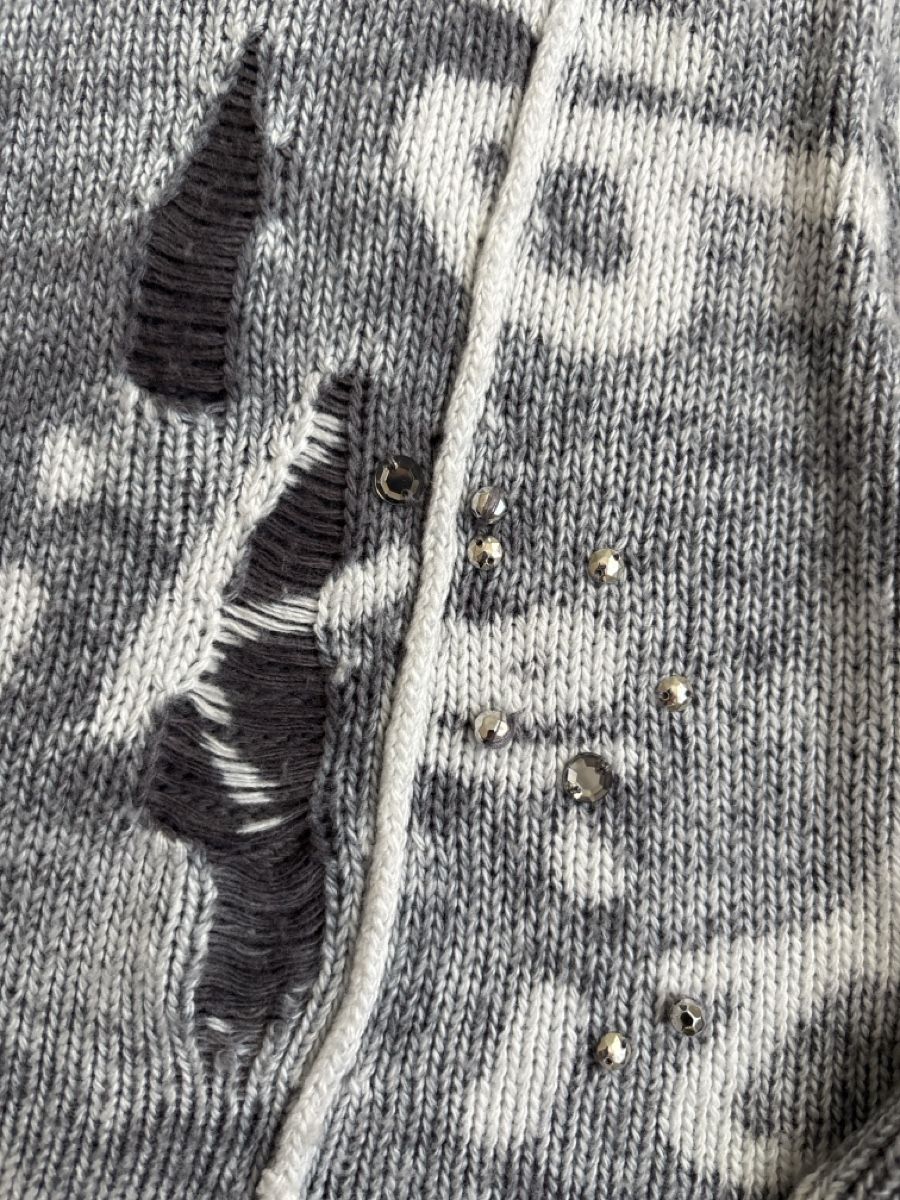 Monari Maglioni & Felpe: Pullover Monari grau gr.S – Usato da langenthal venduto da rundholz7 5