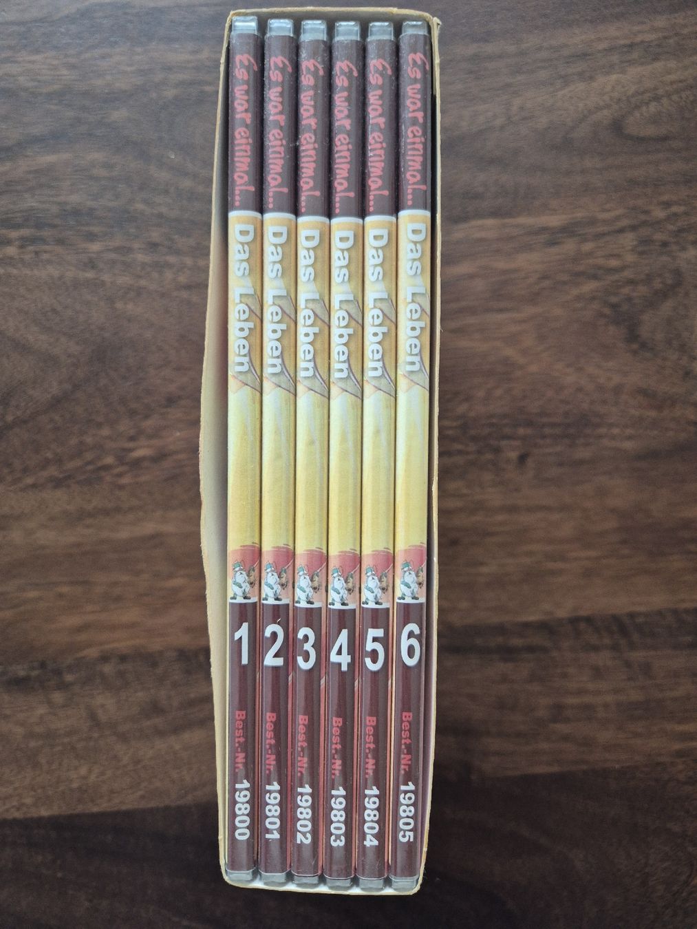 Alle DVDs: Es war einmal... Das Leben Box mit 6 DVD – Gebraucht aus Schaffhausen von Nachtschwaermerin 1