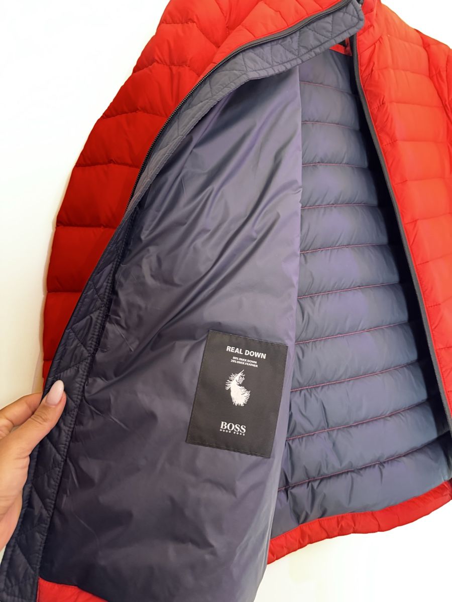 Giacche: Herren Daunenjacke Hugo Gr. 52, Rot – Nuovo (secondo la descrizione) da Brüttisellen venduto da bellavita91 2