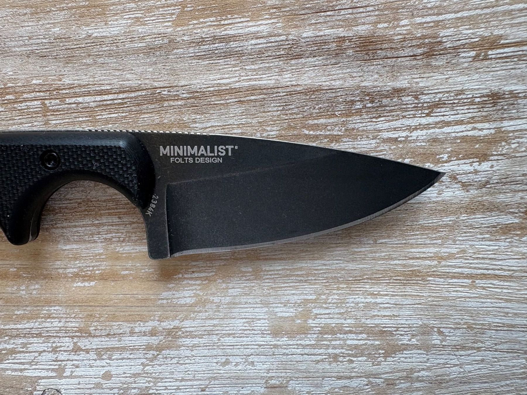 Accessoires: CRKT Minimalist Black Drop Point mit Scheide & OVP – Neuf avec emballage d'origine à Männedorf par Rarin67 4