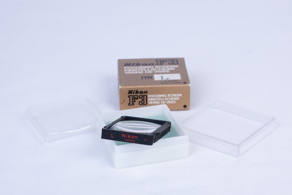 Verre De Visée Nikon Type A Pour F3 - Accessoire D'occasion Avec Boîte
