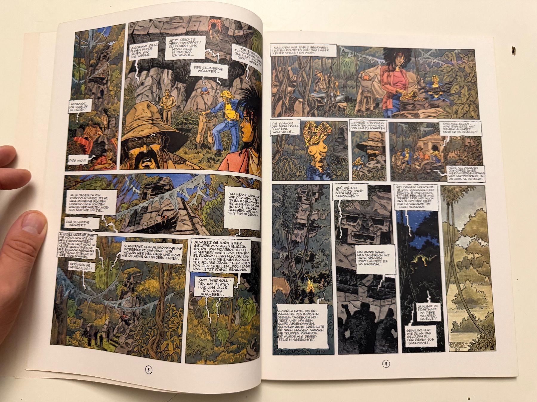 Fumetti: DIE SPUREN DER GÖTTER 1 - Birger / Rafael – Usato da Münsingen venduto da Ganjam 4